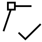 Vertex Check SVG Icon